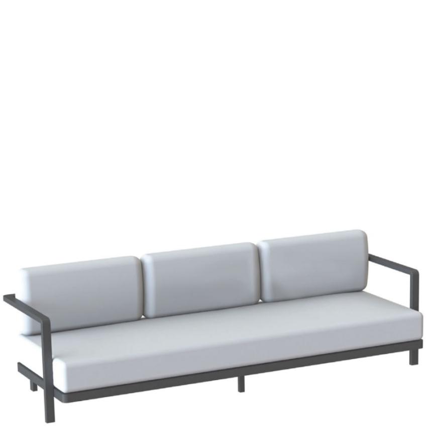 ALURA LOUNGE • Outdoor 3-Sitzer-Sofa • inkl.Polster • div.Farben • ROYAL BOTANIA ALURA LOUNGE • Outdoor 3-Sitzer-Sofa • inkl.Polster • div.Farben • ROYAL BOTANIA 82149