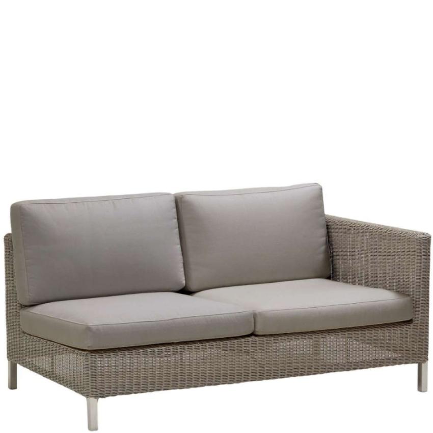 CONNECT • Outdoor Loungemodul 2-Sitzer-Sofa LINKS • inkl.Polster • Cane-line CONNECT • Outdoor Loungemodul 2-Sitzer-Sofa LINKS • inkl.Polster • Cane-line 74099