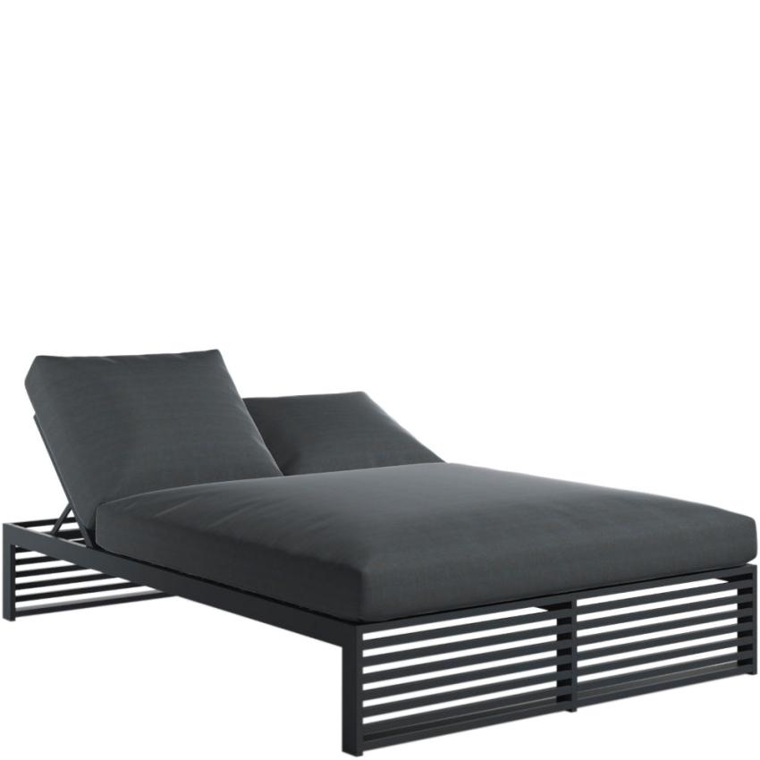 DNA • Doppel-Daybed CAMA CHILL • B140cm • inkl.Polster • GANDIA BLASCO DNA • Doppel-Daybed CAMA CHILL • B140cm • inkl.Polster • GANDIA BLASCO 2 80550