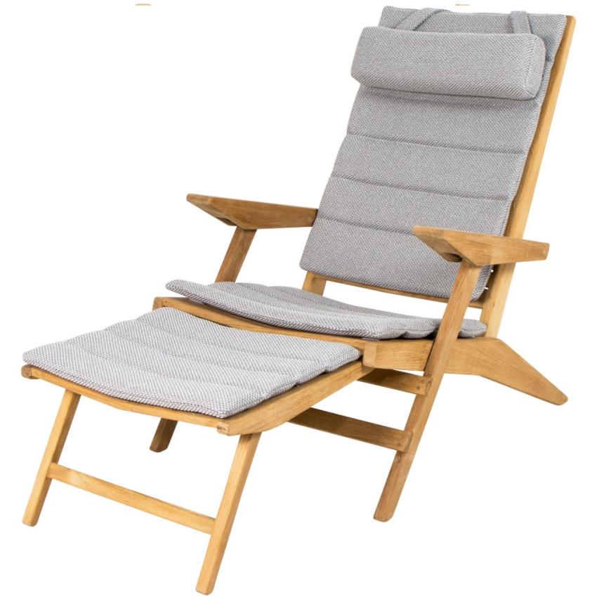 Sitz- und Rückenkissen für Flip Klappstuhl von Cane-line