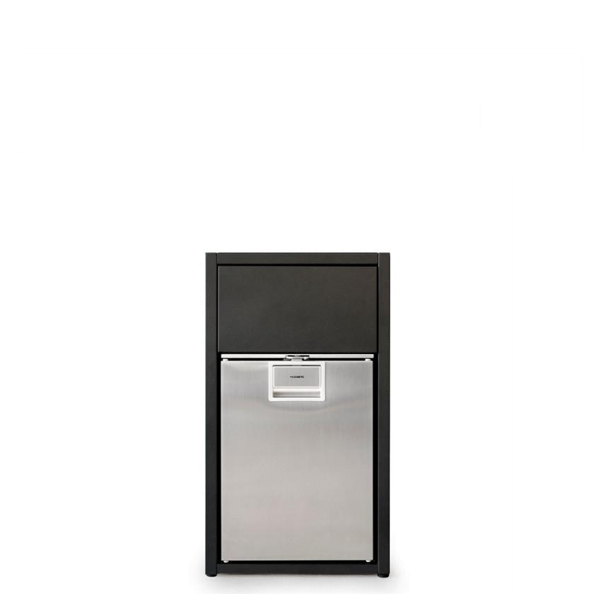 Open Kitchen • Kühlschrank Standmodul • Edelstahl gebürstet oder anthrazit • RÖSHULTS Open Kitchen Kühlschrank 64575