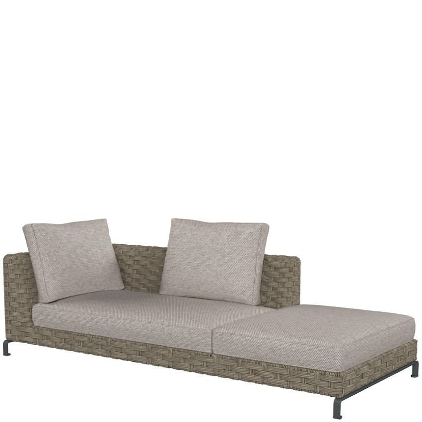 RAY OUTDOOR NATURAL • Loungemodul Chaise Longue • 235cm RECHTS • B&B Italia RAY OUTDOOR NATURAL • Loungemodul Chaise Longue • 235cm RECHTS • B&B Italia 57185