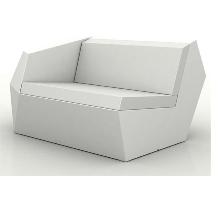 VONDOM FAZ • Lounge-Sofa rechts • Oberfläche matt in diversen Farben VONDOM Lounge-Sofa rechts FAZ 28012