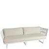 ALTEA • Outdoor 4-Sitzer Sofa • Aluminium Weiß • Seil-Bespannung Off-White • BOREK ALTEA • Outdoor 4-Sitzer Sofa • Aluminium Weiß • Seil-Bespannung Off-White • BOREK