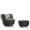 BAY • Outdoor Loungesessel / Loungechair • Anthrazit oder Tortora • B&B Italia 2-55162 BAY • Outdoor Loungesessel / Loungechair • Anthrazit oder Tortora • B&B Italia 2