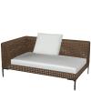CHARLES OUTDOOR • Loungemodul END-Element LINKS • Braun • B&B Italia CHARLES OUTDOOR • Loungemodul END-Element LINKS • Braun • B&B Italia