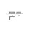 CHARLES OUTDOOR • Loungemodul END-Element LINKS • Braun • B&B Italia-55291 CHARLES OUTDOOR • Loungemodul END-Element LINKS • Braun • B&B Italia
