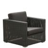 CHESTER • Outdoor Loungesessel / Loungechair Gestell • exkl.Polster-Set • Graphit • Cane-line-72490 CHESTER • Outdoor Loungesessel / Loungechair Gestell • exkl.Polster-Set • Graphit • Cane-line
