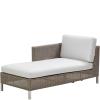 CONNECT • Loungemodul Chaiselongue RECHTS • inkl.Polster • Cane-line-74084 CONNECT • Loungemodul Chaiselongue RECHTS • inkl.Polster • Cane-line