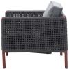 ENCORE • Outdoor Loungesessel &/ Loungechair • Bordeaux / Dunkelgrau • Cane-line-73198 ENCORE • Outdoor Loungesessel &/ Loungechair • Bordeaux / Dunkelgrau • Cane-line