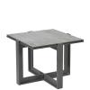 FARO • Outdoor Beistelltisch • 53×53cm • Aluminium • DEKTON®-Tischplatte • BOREK FARO • Outdoor Beistelltisch • 53×53cm • Aluminium • DEKTON®-Tischplatte • BOREK