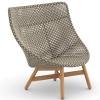 MBRACE • Outdoor Hochlehner / Wing Chair • Pepper • DEDON MBRACE • Outdoor Hochlehner / Wing Chair • Pepper • DEDON