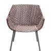 VIBE • Outdoor Loungechair / Loungesessel • Hellgrau/Bordeaux/Dusty Rose • Cane-line-72573 VIBE • Outdoor Loungechair / Loungesessel • Hellgrau/Bordeaux/Dusty Rose • Cane-line