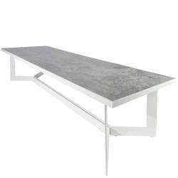 ARTA • Gartentisch / Esstisch • 311,5×101,5cm • Aluminium • DEKTON®-Tischplatte • BOREK