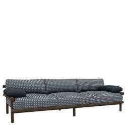 AYANA • Outdoor 3er-Sofa • inkl.Sitz-/Ruecken-& Armlehnpolster • B&B Italia