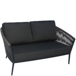 COSMO • Outdoor Sofa • inkl.Sitz-& Rückenpolster • Anthrazit oder Weiss • Fischer Möbel