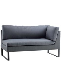 FLEX • Low Dining 2-Sitzer Sofa • LINKS • Grau • Cane-line