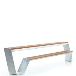 HOPPER bench • Gartentisch-Bank-Kombination • Modell 300 • div.Gestellvarianten • EXTREMIS