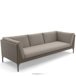MU • Outdoor 4-Sitzer Sofa • Accona oder Vulcano • exkl. Polster • DEDON