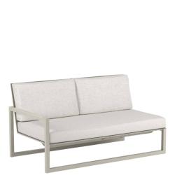 NINIX LOUNGE • Loungemodul 2-Sitzer Sofa • Armlehne RECHTS • inkl.Polster • div.Farben • ROYAL BOTANIA