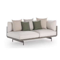 ONDE • Loungemodul 1 • 2-Sitzer RECHTS • inkl.Polster • div.Farben • GANDIA BLASCO