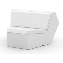 VONDOM FAZ •  Lounge-Winkelmodul-Sofa 45° • Oberfläche matt in diversen Farben