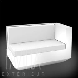 VONDOM VELA • Lounge-Modul LINKS XL • beleuchtet weiß